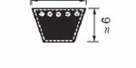 Courroie Z32(Li=813)